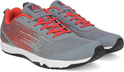 

REEBOK BLAZE MAX Running Shoes For Men(Grey, Astrd dst/red/gry/wht/blk