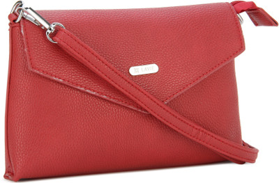 

Lavie Women Formal Red Genuine Leather Sling Bag