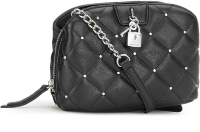 

Nine West Women Evening/Party Black Polyester Sling Bag