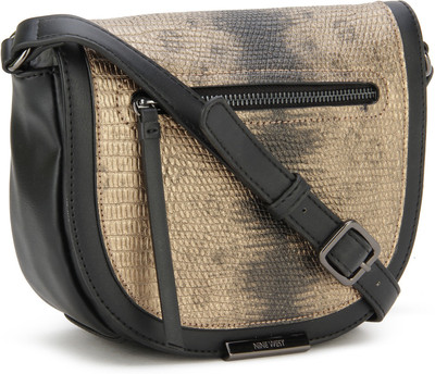 

Nine West Women Casual Black, Brown PU Sling Bag