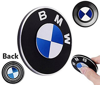 

Happy GiftMart High Quality BMW Hypnotic Effect Round Black Metal Fidget Spinners With Guaranteed 3 Minute Spin Time(Black)