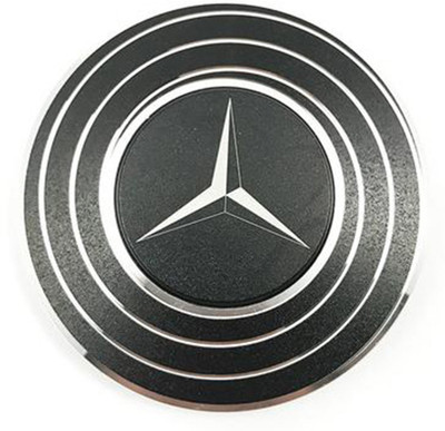 

Happy GiftMart High Quality Mercedes Benz Hypnotic Effect Round Black Metal Fidget Spinners With Guaranteed 3 Minute Spin Time(Black)
