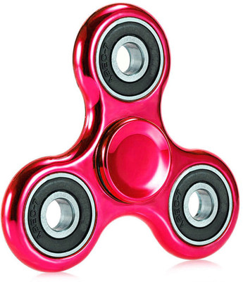 

ifrazon high quality High Speed Hand Spinner Crome finished Red color(Red)
