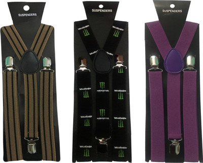 

Atyourdoor Y- Back Suspenders for Men(Multicolor)