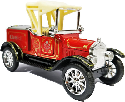 

Jack Royal Vintage Die cast Metal Antique model car(Red)