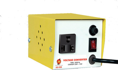 

AX 530 VOLTAGE CONVERTER(Yellow)