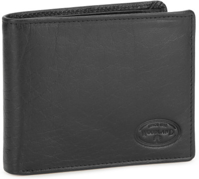 Woodland Men Formal, Casual Black Genuine Leather Wallet(4 Card Slots)