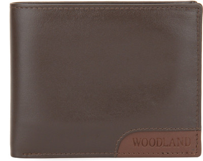 

Woodland Men Brown Genuine Leather Wallet(4 Card Slots)