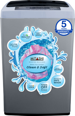 Mitashi 6.2 kg Fully Automatic Top Load Grey MiFAWM62v20 Mitashi Washing Machines