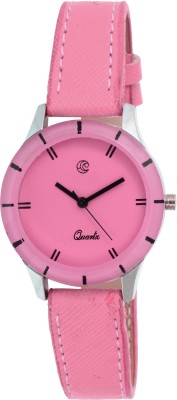 Fashionnow Latesh Pink Round Dial Attactive Fashion Watch Giftable Watch  - For Women   Watches  (Fashionnow)