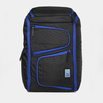 

Puma Men Black & Blue Laptop Backpack 7.5 L Laptop Backpack(Black, Blue)