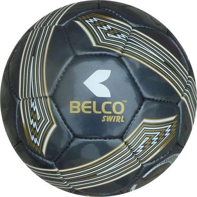 

BELCO Swirl Football Football - Size: (Pack of 1, Black