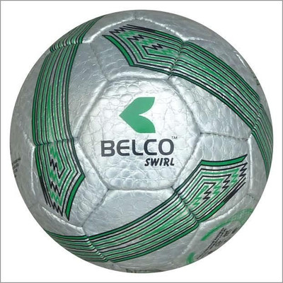 

BELCO Swirl Football Football - Size: (Pack of 1, Black, Silver
