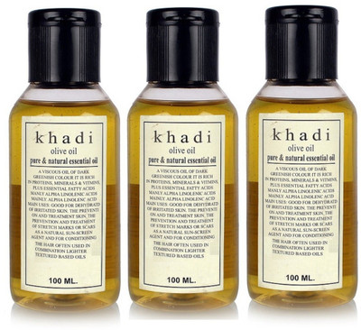 

Khadi Herbal Olive oil Pure & Natural Essential oil(300 ml)