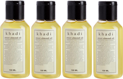 

Khadi Herbal Sweet Almond oil(400 ml)