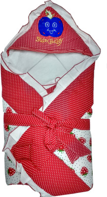 

Love Baby Red Large Bath Robe(1 Dry Robe, For: Baby Boys & Baby Girls, Red