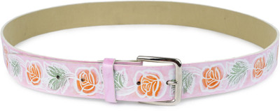 

tony brown Women Casual, Party, Evening Pink Texas Leatherite Belt