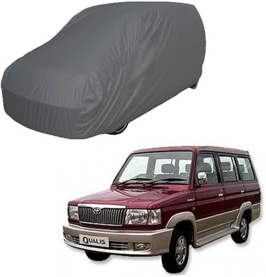 Purpleheart Car Cover For Toyota Qualis (Without Mirror Pockets)(Grey)