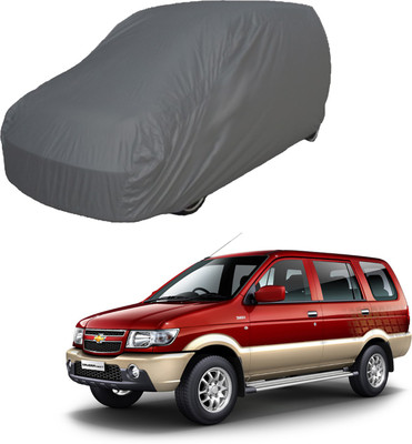 Purpleheart Car Cover For Chevrolet Tavera (Without Mirror Pockets)(Grey)