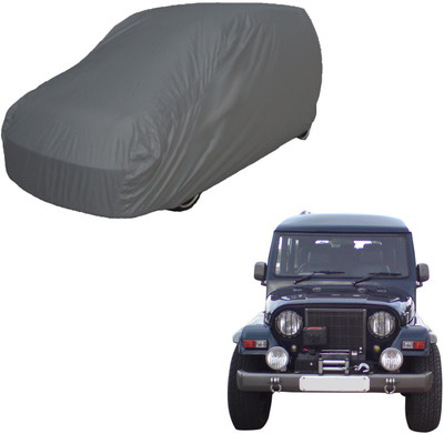 Purpleheart Car Cover For Mahindra Marshal (Without Mirror Pockets)(Grey)