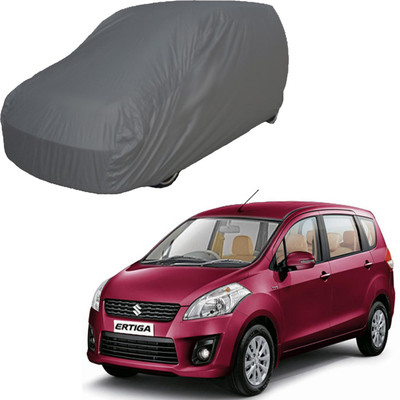 Purpleheart Car Cover For Maruti Suzuki Ertiga (Without Mirror Pockets)(Grey)