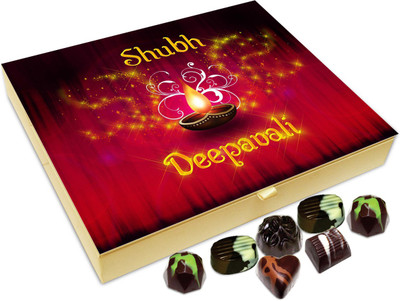 

Chocholik Diwali Gift Box - Happy Deepawali To Everyone Chocolate Box - 20pc Truffles(240 g)