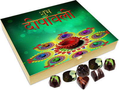 

Chocholik Diwali Gift Box - Have A Sparkling And Colorful Diwali Chocolate Box - 20pc Truffles(240 g)