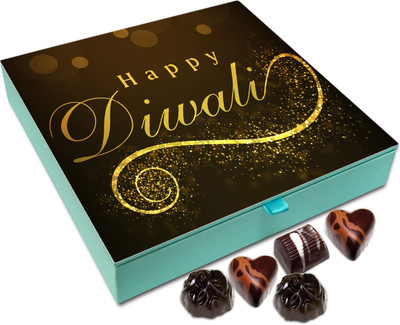 

Chocholik Diwali Gift Box - Have A Magical Diwali Chocolate Box - 9pc Truffles(108 g)