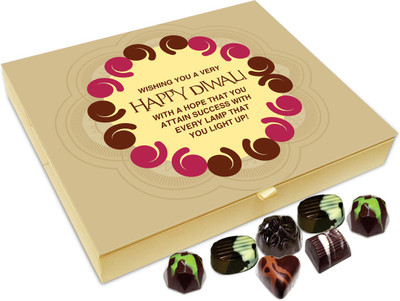 

Chocholik Diwali Gift Box - I Wish That You Attain Lots Of Success On This Diwali Chocolate Box - 20pc Truffles(240 g)