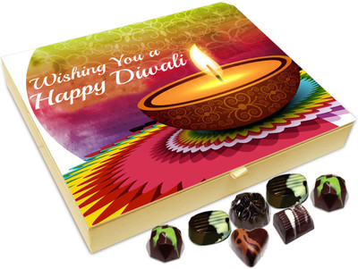 

Chocholik Diwali Gift Box - Wishing You A Joyful And Prosperous Diwali Chocolate Box - 20pc Truffles(240 g)