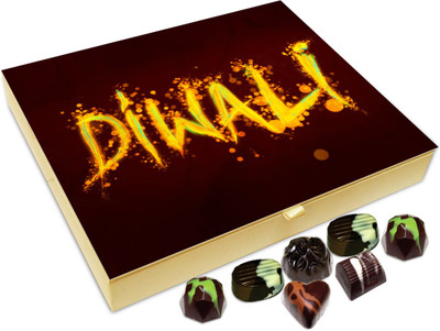 

Chocholik Diwali Gift Box - Diwali The Festival Of Light Chocolate Box - 20pc Truffles(240 g)