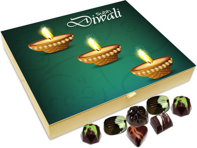 

Chocholik Diwali Gift Box - Shubh Diwali To All Chocolate Box - 20pc Truffles(240 g)
