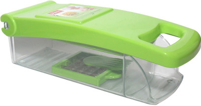 

Ruby Vegitable And Fruit Cutter & Slicer Chopper Chopper(1 Chopper), Green