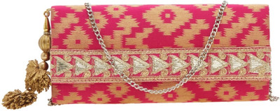 

Tarusa Casual Pink Clutch