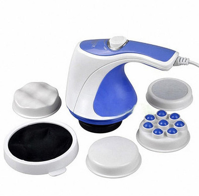 GHK H23 Relax & Spin Tone Handheld Full Body Massager(WHITE-BLUE)