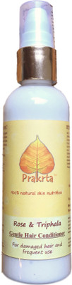 

Prakrta Rose & Triphala, Gentle Hair Conditioner - for damaged hair(110 ml)