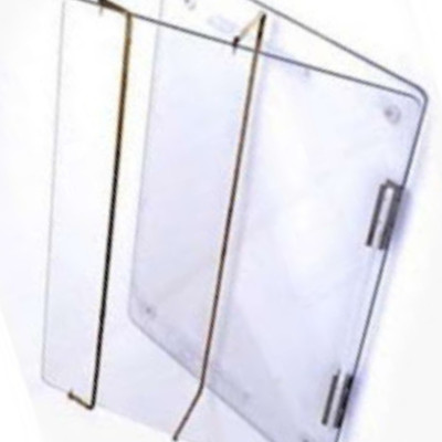 

RADISSON MAKE IN INDIA 2 Compartments P.S SHEET TABLE TOP ELEVATOR DESK SMALL SIZE 12*16 INCH 7MM(Transparent clear)
