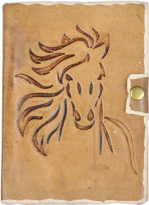 

Craft Club A5 Diary(Handmade recycled paper leather diary, Golden)