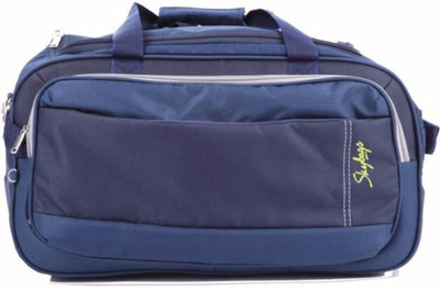 

Skybags (Expandable) Economical with spacious interiors Travel Duffel Bag(Blue)