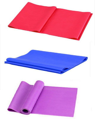 

Facto Power RED, BLUE AND PURPLE COLOR, 1.3 METER LENGTH, FITNESS CUM THERA BAND Fitness Band(Red, Blue, Purple), Blue;purple;red