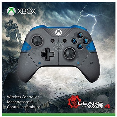 

Microsoft Xbox One WL CNTRLLR GOW4 Bluetooth Gamepad(Black, Blue, For Xbox One)