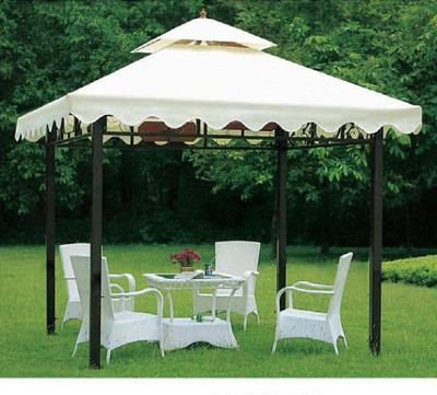 

Montpier MP7008 GAZIBO 10 FEET WIDE Metal Gazebo(Finish Color - GREEN)