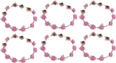

Yashasvi Combo of Floral Tiara Head Band(Multicolor)