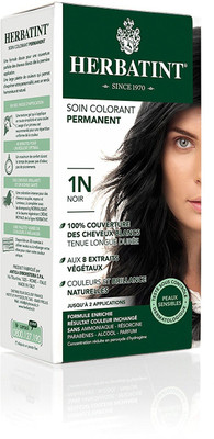 

Herbatint Permanent Herbal Gel Hair Color(1N Black)