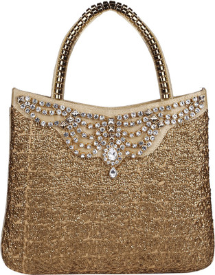 La Boemo Hand-held Bag(Gold)