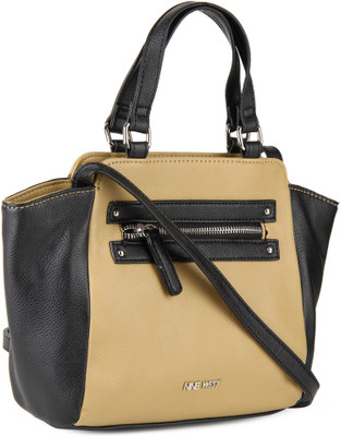 

Nine West Satchel(Tan, Black), Black;tan