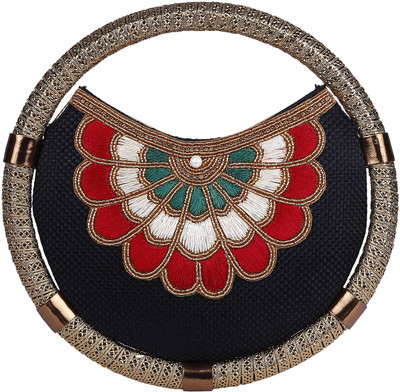 

La Boemo Pouch Potli(Black)