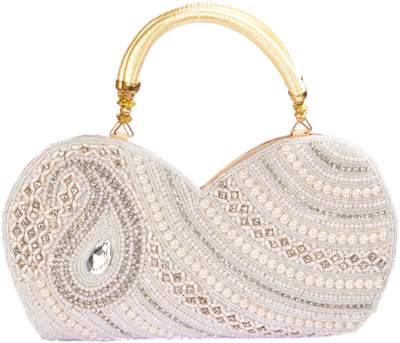 

La Boemo Hand-held Bag(White)