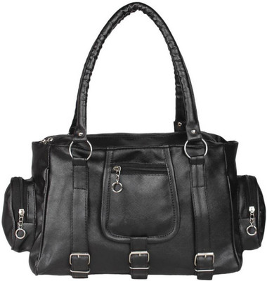 

FUN STOP Hand-held Bag(Black)