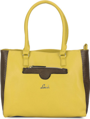 

Lavie Tote(Yellow, Brown), Brown;yellow